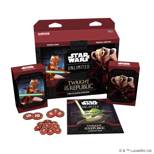 Star Wars: Unlimited - Twilight of the Republic Two-Player Starter Set