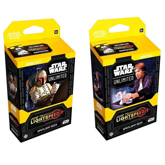 Star Wars: Unlimited - Jump to Lightspeed Spotlight Decks