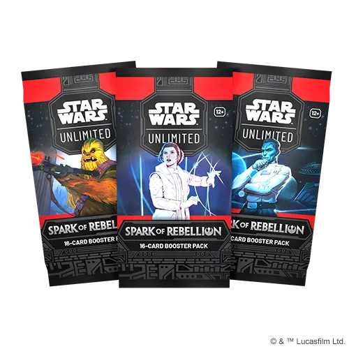 Star Wars: Unlimited - Spark of Rebellion Boosters